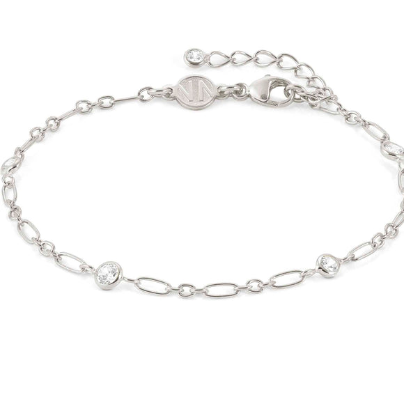 BELLA bracelet ed, DETAILS,925 silver, CZ Elongated Chain 146684/036