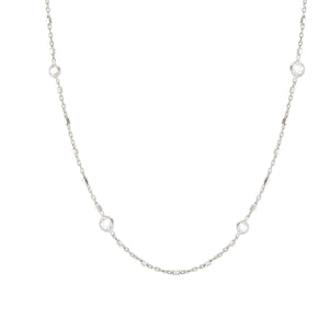 BELLA series ed, DETAILS, 925 silver,CZ,Mixed Chain NL 146686/034