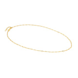 BELLA series ed,DETAILS,925 silver,CZ GOLD Elongated Chain 146687/036