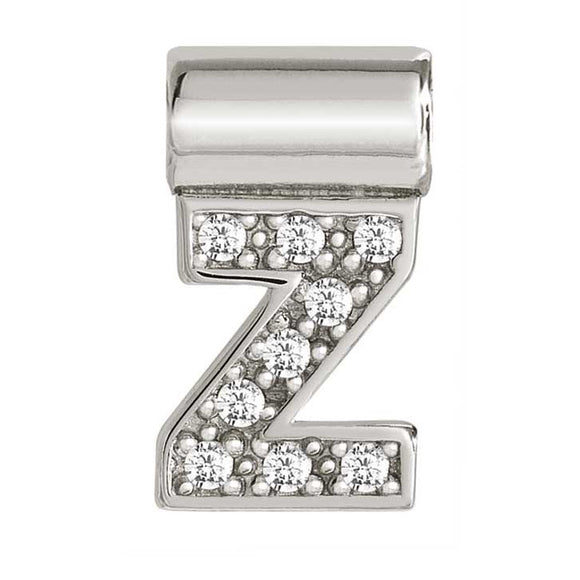 147115/026 SeiMia Letter Z 925 Silver + CZ