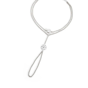 SWEETROCK ring bracelet ed. NATURE 925 silver, CZ, Silver Flower 148044/043
