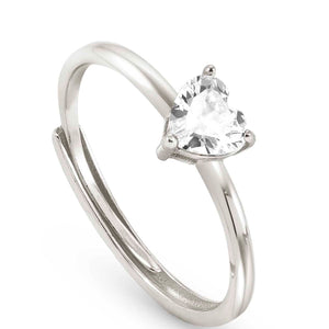 SWEETROCK ring ed. SPARKLING LOVE, 925 silver, CZ Silver