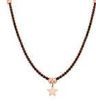148602/033 CHIC&CHARM necklace,925 silver & CZ,Rose Gold Star