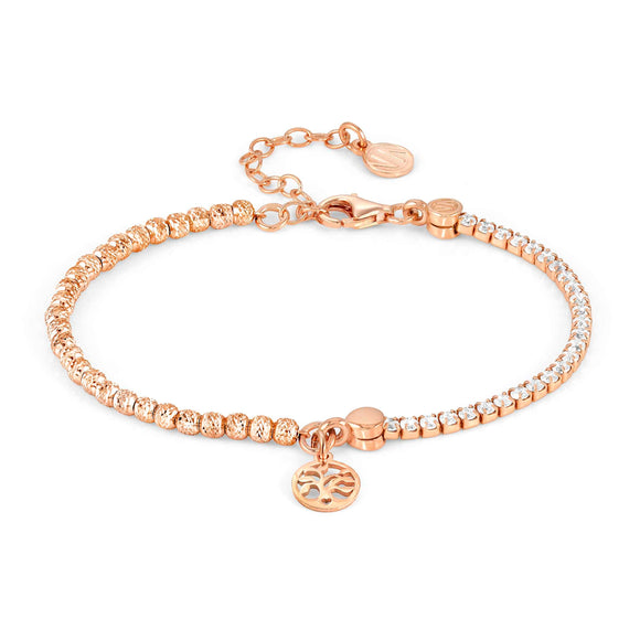 CHIC & CHARM bracelet ed. CELEBRATION  925 silver CZ, (SYMBOL) Tree of Life Rose gold 148616/063