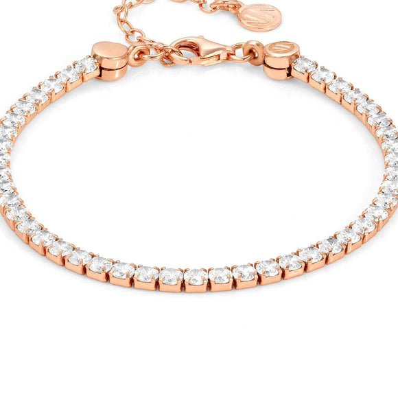 £69 CHIC & CHARM bracelet ed. CELEBRATION  925 silver.CZ, (RICH) Rose Gold 148617/011