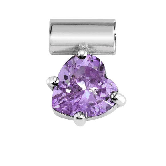 SeiMia SYMBOLS ed. LOVE 925 silver, CZ, PURPLE 148809/001