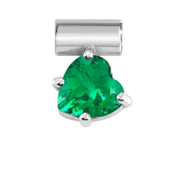 SeiMia SYMBOLS ed. LOVE  925 silver, CZ GREEN 148809/004