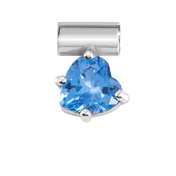 SeiMia SYMBOLS ed. LOVE 925 silver, CZ LIGHT BLUE 148809/006