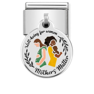 Classic, Enamel & sterling Silver Mothers Matter