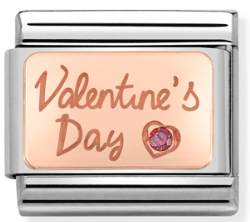 430316/02 Classic 9ct Rose Gold Valentines Day