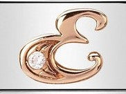 430310/05 Classic 9ct Rose Gold Letter E