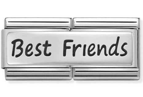 330710/03 Classic Silver Double Plate Best Friends
