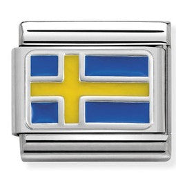 330207/07 Classic Silvershine Flag Sweden