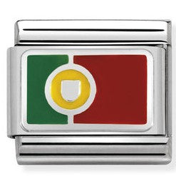 330207/23 Classic Silvershine Flag Portugal