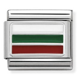 330207/25 Classic Silvershine Flag Bulgaria