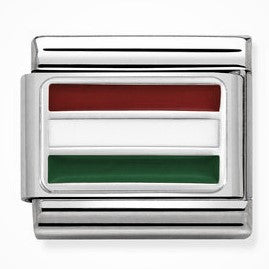 330207/26 Classic Silvershine Flag Hungary
