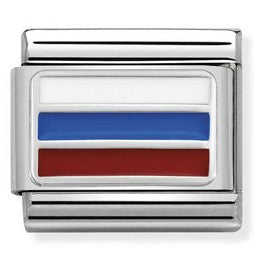 330207/29 Classic Silvershine Flag Russia