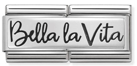 330710/06 Classic Silver Double Plate Bella laVita