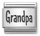 330102/45 Classic Silver Plate Oxidised GRANDPA