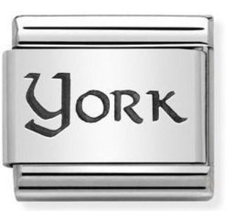 330108/01 Silvershine YORK PLAQUE