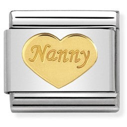 030162/35 Classic bonded yellow Gold NANNY HEART