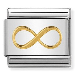 030162/41 Classic bonded yellow Gold Symbol INFINITY