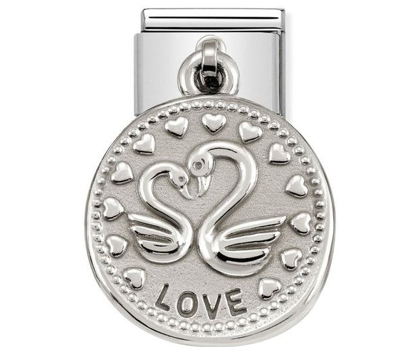 331804/08 Classic CHARMS WISHES steel & silver 925 LOVE