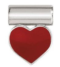 SeiMia SYMBOLS, 925 silver & enamel Red heart 147118/003