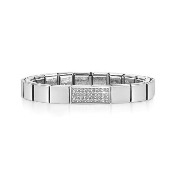 239101/22 GLAM bracelet, 1 symbol,Double Link  WHITE