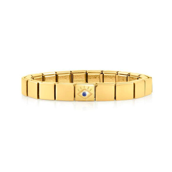 239103/05 GLAM bracelet, 1 symbol, YELLOW GOLD finish  Eye of God