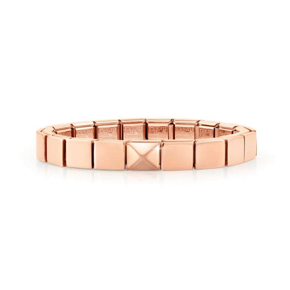 239104/01 GLAM bracelet, 1 symbol ROSE GOLD finish ,Large pyramid