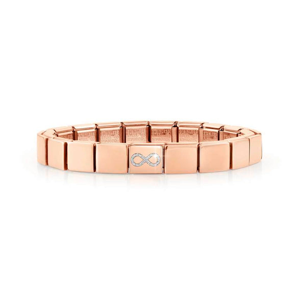 239104/06 GLAM bracelet , 1 symbol ROSE GOLD finish,Infinity