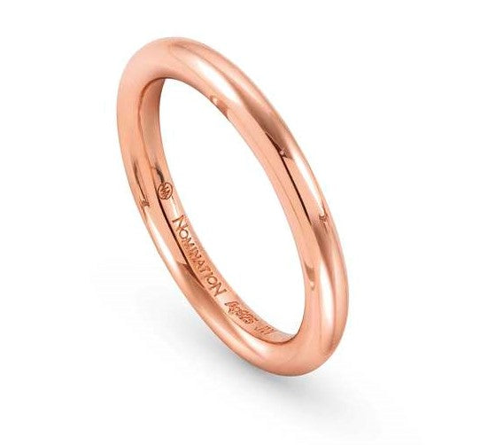 ENDLESS ring,925 silver,Rose Gold Plated,Size 13
