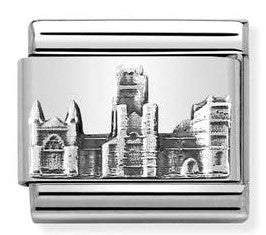330105/42 Classic Monuments Durham Cathedral Silver 925