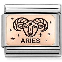 430112/01 Classic ZODIAC (IC) steel, rose gold Aries