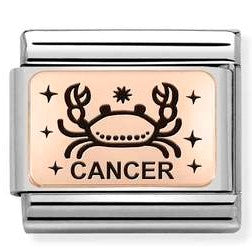 430112/04 Classic ZODIAC (IC) steel, rose gold. Cancer