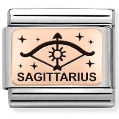 430112/09 Classic ZODIAC (IC) steel,rose gold. Sagittarius