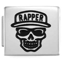 230109/14 Glam steel Skull Rapper