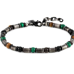 INSTINCT, bracelet S/Steel& Stones,vintage)MIX 1 027921/061