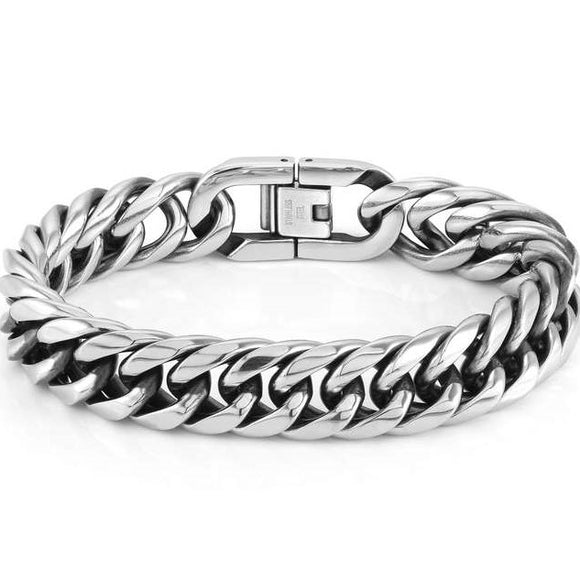 BEYOND LGE steel bracelet & PVD Fin, Vintage.med 028903/036