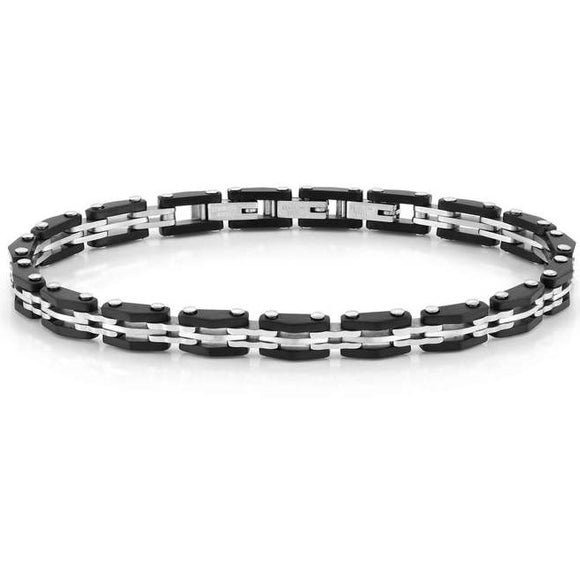STRONG bracelet ed. DIAMOND, BLACK Steel 028314/001