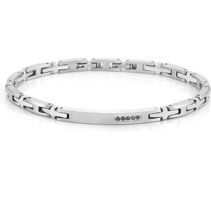 STRONG bracelet ed. Diamond, 5 diamonds Steel 028315/001