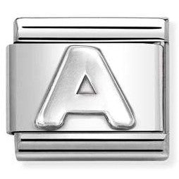 330113/01 Classic LETTER A S/steel. 925 silver