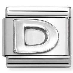330113/04 Classic LETTER D  S/steel. 925 silver