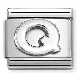 330113/17 Classic LETTER Q S/steel. 925 silver