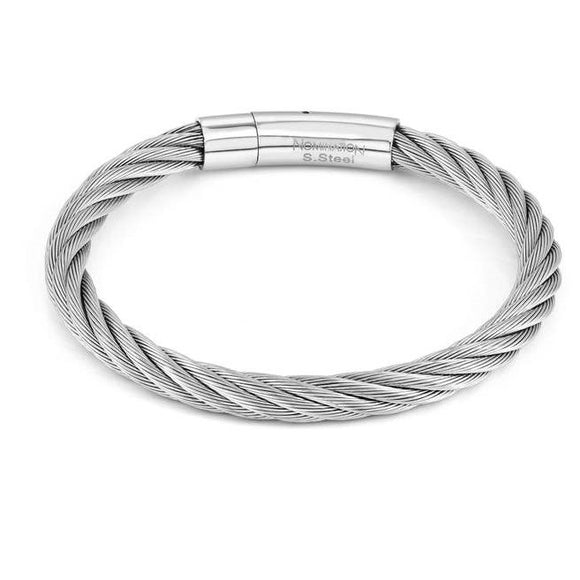 B-YOND steel bracelet CABLE LARGE
