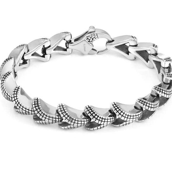 B-YOND steel bracelet SCALES LARGE