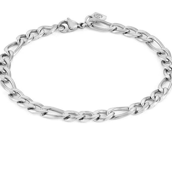 B-YOND steel bracelet SMALL CURB MEDIUM