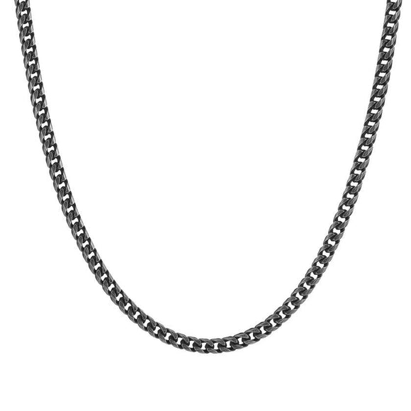 B-YOND steel necklace FISHBONEGun barrel ZrN