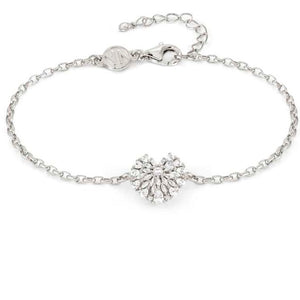 RAYOFLIGHT bracelet  925 silver CZ Heart